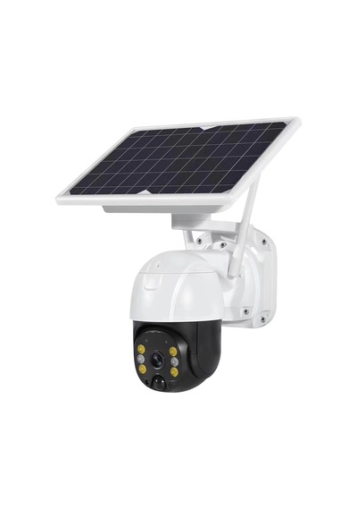 Zenvia Wifi Uygulamalı Gece Görüşlü Solar Güneş Enerjili Kamera Akıllı Dış Mekan Güvenlik Kamerası Znv2026