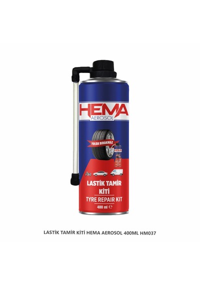 Lastik Tamir Kiti Hema Aerosol 400ml