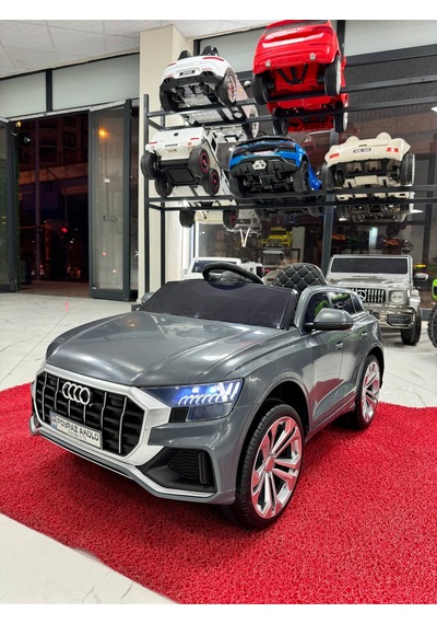 Audi 445 Akülü Araba 0-5 Yaş Gri
