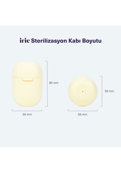 Irie Adet Kabı Mikrodalga Sterilizasyon Kabı