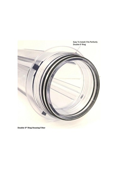 Esli 10 Şeffaf Housing 1/4'' Çift Contalı-22000115