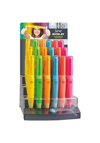 Bold Mekanik Kursun Kalem 07mm Pembe -
