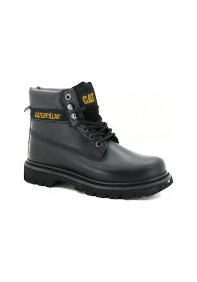 Caterpillar Colorado Black Siyah Deri Kadın Bot Siyah