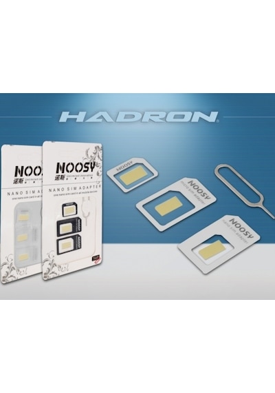 Noosy Nano ve Micro Sim Kart Adaptörü - Yapışkanlı