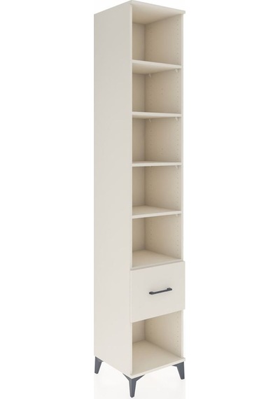 Hyperion Dolap 5 Raflı Tek Çekmeceli 44x44x243 Aytaşı-aytaşı Aytaşı