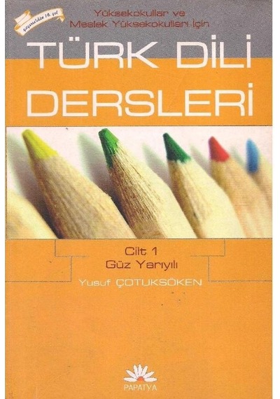 Türk Dili Dersleri Cilt 1 Ve 2 - Yusuf Çotuksöken