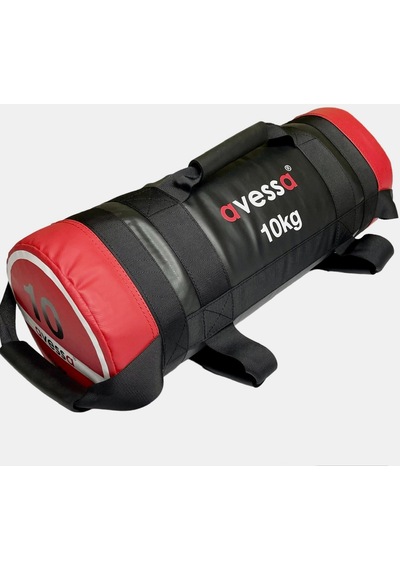 Avessa Acp-10KG Deri Power Bag 10 KG Kırmızı - Siyah