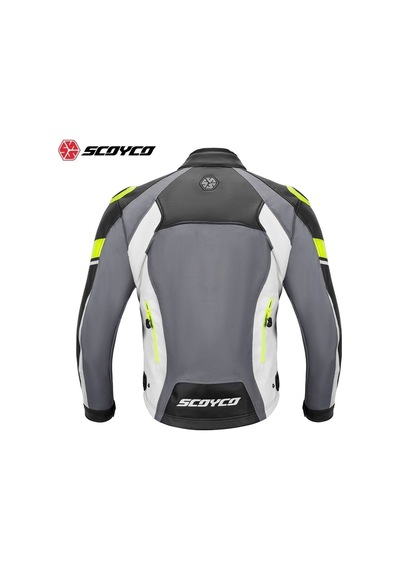 Scoyco Jk152- Dört Mevsim Mont Neon Sarı - Siyah