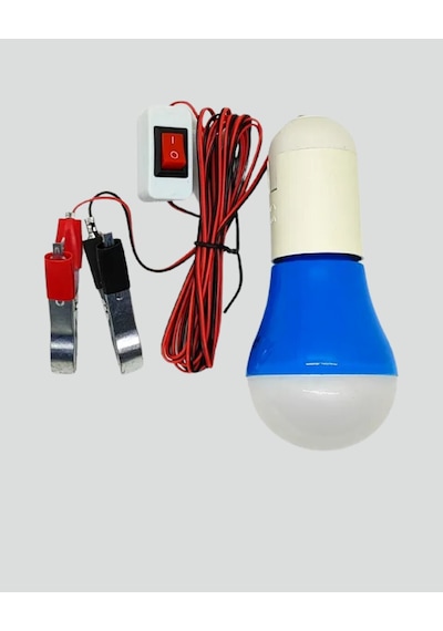Aküden Çalışan 12v Led Ampul Taşınabilir Kullanım Cn