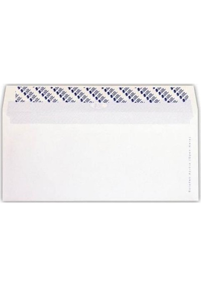Doğan Buklet Zarf 11.4 16.2 Silikonlu 110 Gram - 500 Adet