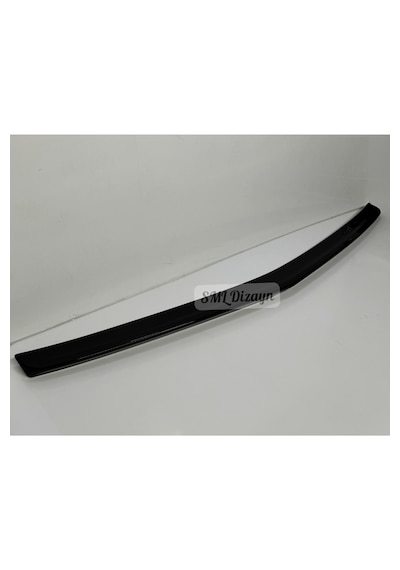 Mercedes W212 2009-2016 Amg Stil Bagaj Üstü Spoiler - Piano Black Plastik