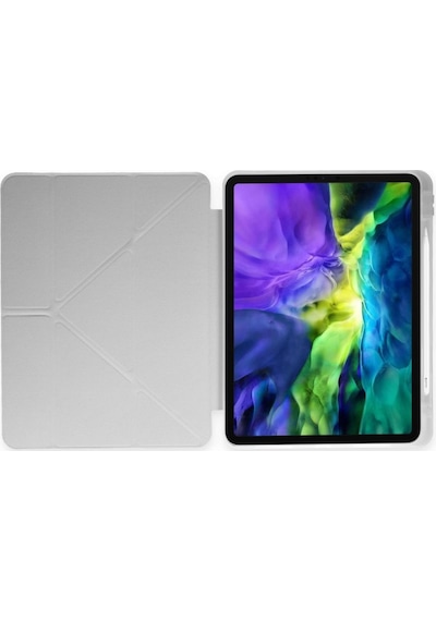 Apple Uyumlu iPad Air 13inç M2 2024 Kılıf Kalem Şarj Bölmeli Case A2898 A2899 A2900 Kılıf