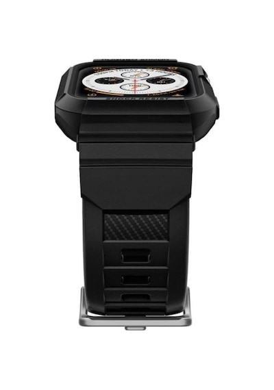 Spigen Apple Uyumlu  Watch Serisi 40mm / 41mm Kılıf, Rugged Armor Pro Black - Acs00546