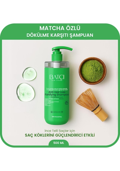 Batçi Hair Loss Fortifying Shampo 500 Ml. Dökülen