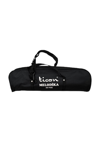 Ticon 32 Tuşlu Bez Çanta Melodika Siyah