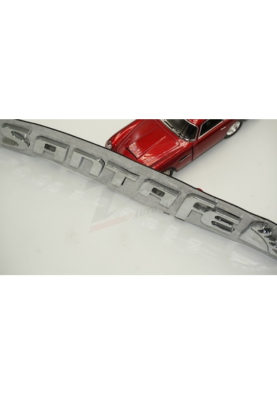 Hyundai Santafe Bagaj Krom Abs 3M 3D Yazı Logo Amblem