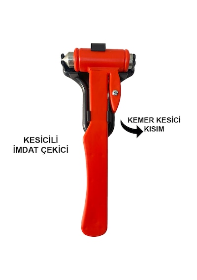 Acil Durum Cam Kırma Çekici-ımdat Çekici-kemer Kesicili Model