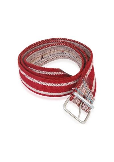 Melasty Kemer Tokalı Küçükbaş Hayvan Tasması - Numaratör Kayışı Kırmızı - 60 Cm -2219