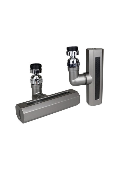 Siyah Geniş 360 Derece Dönebilenoynar Başlık - 4 Mod Perlatör Şelale Musluk Ucu Ktx-3288 5250