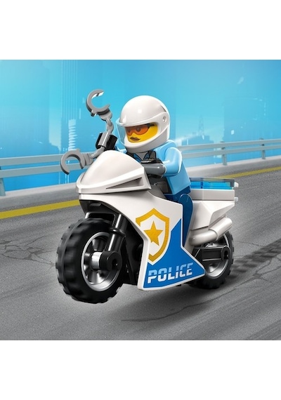 LEGO® City 60392 Polis Motosikleti Araba Takibi 59 Parça
