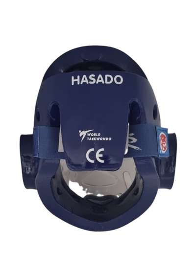 Haşado Wt Onaylı Taekwondo Kapalı Kask Mavi