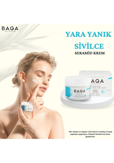 Baga Nemlendirici Seramid Cilt Bakım Kremi 50 ML
