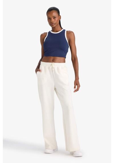 Defacto Defactofit Crop Bisiklet Yaka Sporcu Atlet E7723ax25aunv238 Lacivert