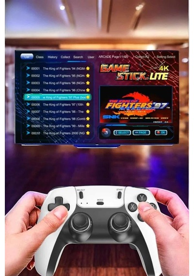 Joystick Çift Kollu Oyun Kolu Retro Oyun Yüksek Çözünürlüklü 3d Game Yeni Nesil 63739527