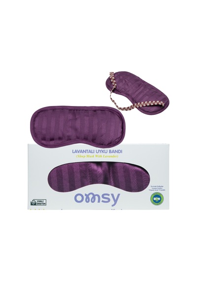 Omsy Lavantalı Uyku Bandı Mürdüm 1 Adet