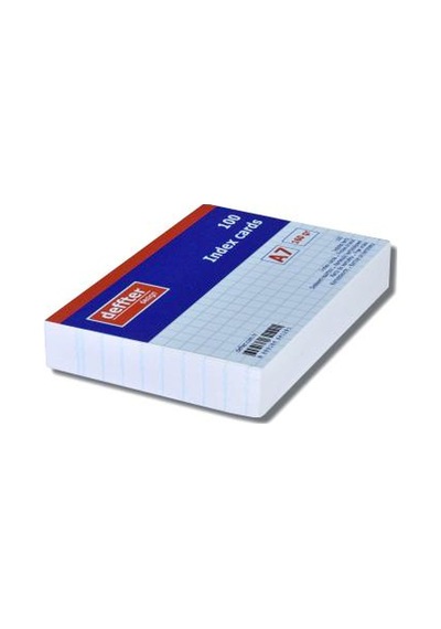 İndex Kartı A7 Beyaz Kareli