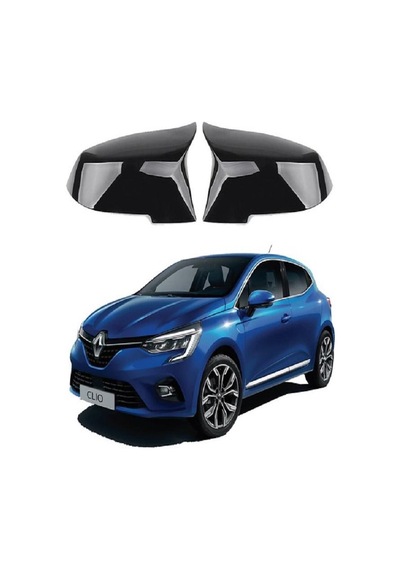 Renault Clio 5 Araca Özel Batman Yarasa Ayna Kapağı Pianoblack