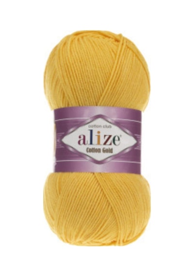 Cotton Gold 216 Koyu Sarı 5 Adet