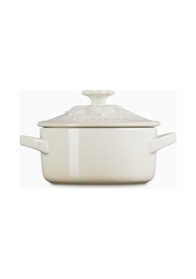 Le Creuset Jardin Mini Lüks Seramik Sunum Kabı Servis Tabakları Meringue 4