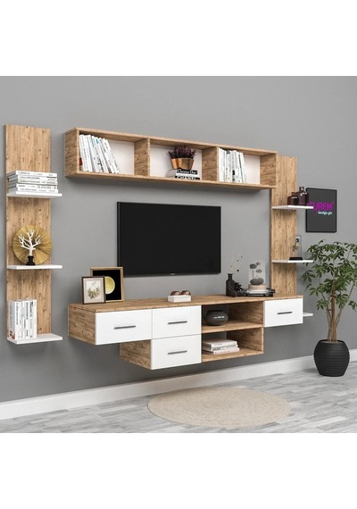 Luna Tv Ünitesi Mdf Antrasit Luna Tv Ünitesi Mdf Antrasit