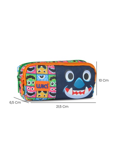 Wia Monster Erkek Çocuk Kalemlik Lacivert