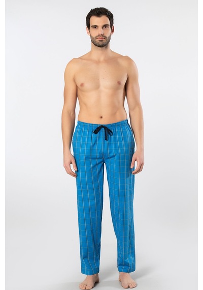 Cacharel Erkek Dokuma Pijama Tek Alt 2240/mavi 3 Çok Renkli