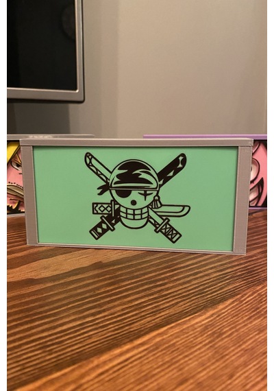 Kazanova Design Zoro One Piece Resim Kutusu