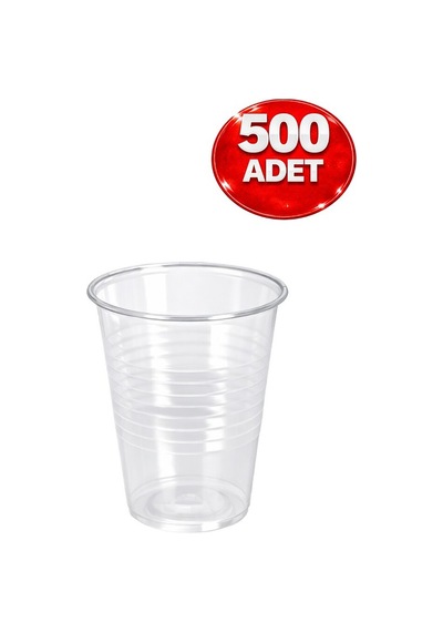 Bardak - Plastik Şeffaf 180ml 500lü