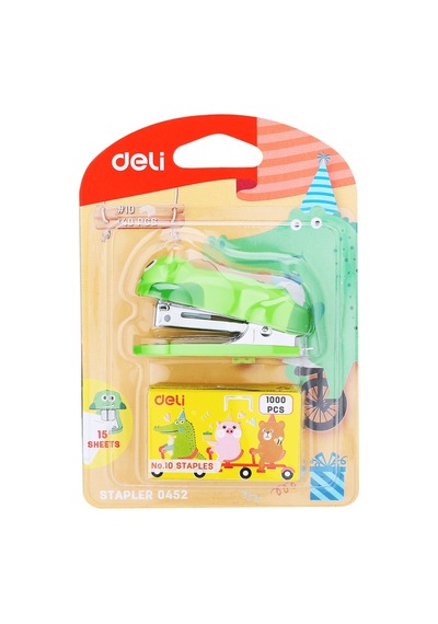 Deli Mini Zımba Seti 15sf Renkli 0452