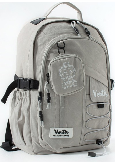 Ventis Quality Unisex, Ultra Hafif, Çok Cepli, Sırt Çantası Gri Model: Vnt-9b