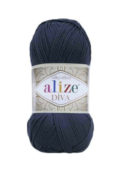 Alize Diva El Örgü Ipi 100 G Lacivert 361