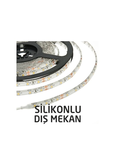 5 Metre Silikonlu Dış Mekan Şerit Led 5 Metre Silikonlu Dış Mekan Şerit Led