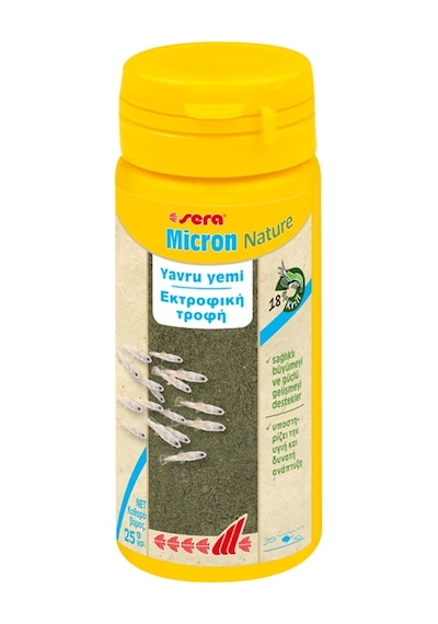 Sera Micron Nature 50 ML / 25 Gr. Kutu Balık Yemi