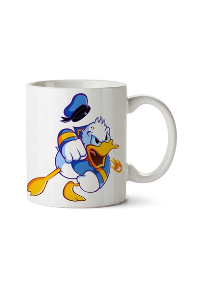 Daisy-duck-free-download-png İki Tarafı Baskılı Kupa Bardak Çok Renkli