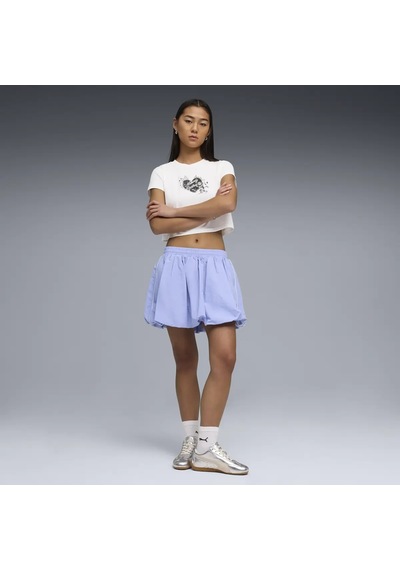 Puma T7 Balloon Skirt Intense Lavender Kadın Mor Elbise-etek