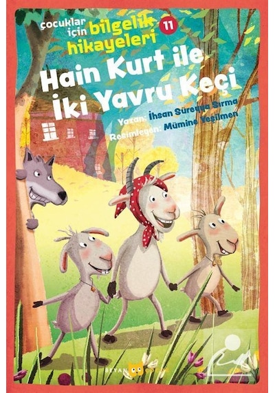 Mercankitap Hain Kurt Ile Iki Yavru Keçi / Çocuklar Için Bilgelik Hikayele .