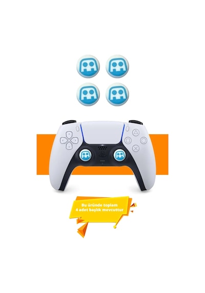 Ps3, Ps4, Ps5, Xbox Uyumlu Analog Stick Koruyucu - Clt-61 - 4 Lü Set