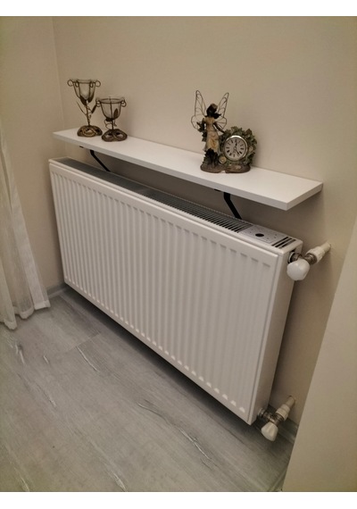 150 Cm Petek Raf Beyaz