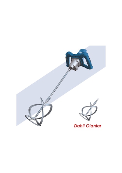 Scheppach Pm1600 1600w Boya Ve Alçı Karıştırıcı