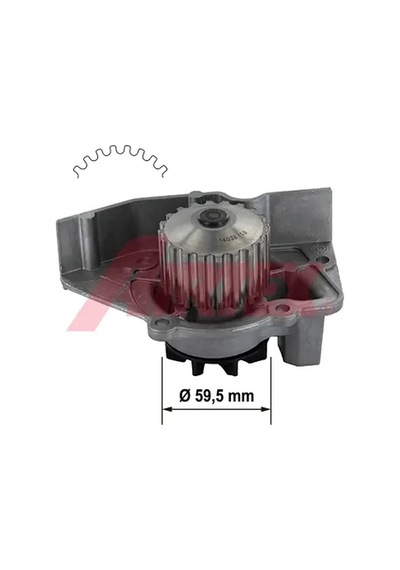 Devirdaim Su Pompası - Fiat 126, Ulysse, Cinquecento - Aırtex-1359